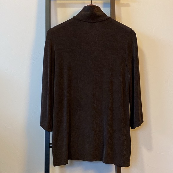 Chico’s 3/4-Zip Tunic - Picture 2 of 8